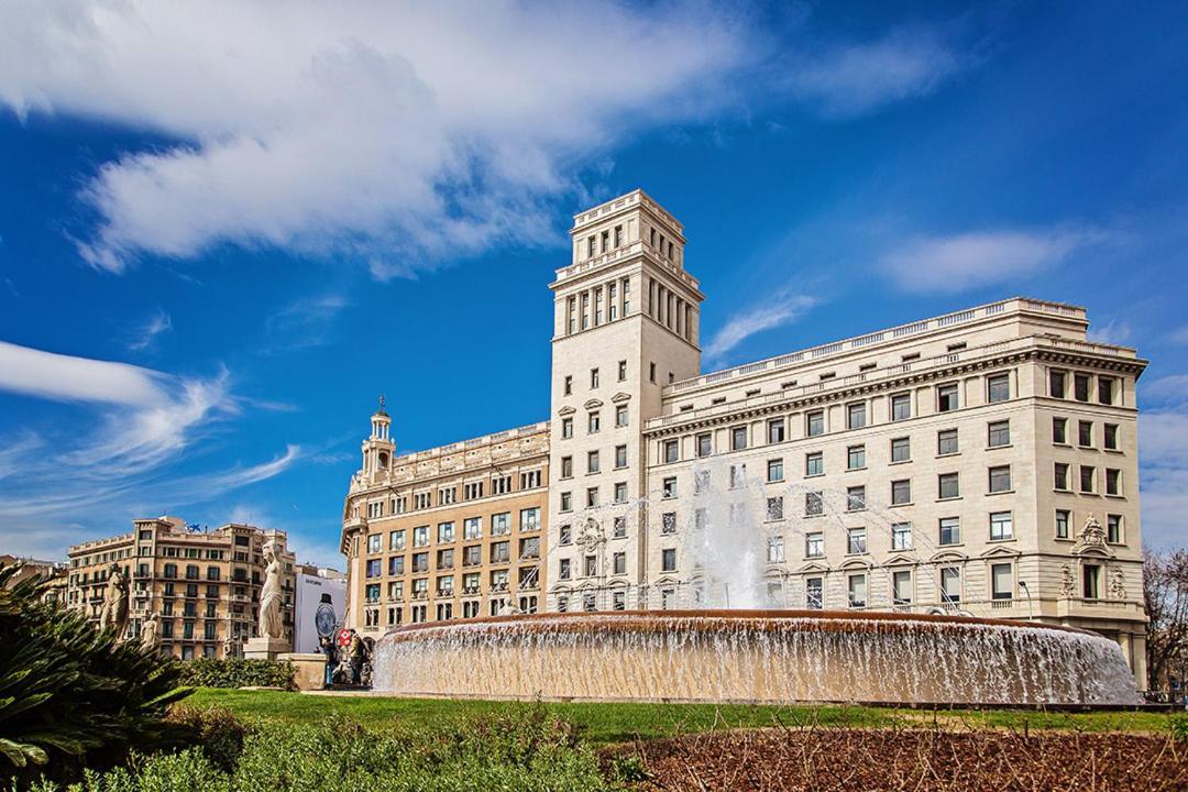 Appartamento Plaza Catalunya Barcellona Esterno foto